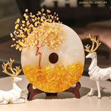 CitrineMoney TreeHome DecorJadePeaceCabinetLiving RoomHome BlessingWealth AttractingDecorHousewarmingGift
