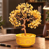 NaturalCitrineMoney TreeEntrywayDecorationTreasure BowlDecorLiving RoomLight LuxuryPremiumHousewarmingGift