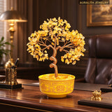NaturalCitrineMoney TreeEntrywayDecorationTreasure BowlDecorLiving RoomLight LuxuryPremiumHousewarmingGift