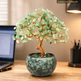 Natural Aventurine Crystal Money Tree