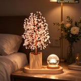Clear QuartzMoney TreeCreativeDecorBedroomNight LightDecorationLight LuxuryBirthday Giftfor Her