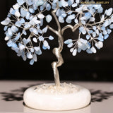 NaturalAquamarineCrystalMoney TreeOfficeEntrywayLiving RoomDecorationCreativeDecorUniqueBirthday Gift