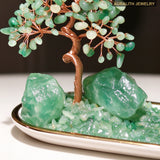 AventurineCrystalMoney TreeDecorHome BlessingDecorationLuxury