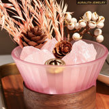 NaturalRose QuartzEssential Oil DiffuserLiving RoomLong-lastingFragranceDecorUniqueCreativeBirthday Gift
