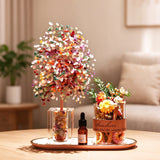 Natural Rose Quartz Money Tree Essential Oil Diffuser