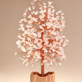 Clear Quartz Crystal Money Tree Night Light