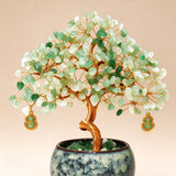 Natural Aventurine Crystal Money Tree