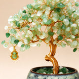 Natural Aventurine Crystal Money Tree