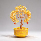 Amethyst Money Tree | Luxury Unique Home Blessing Living Room Decoration Grand Opening Housewarming Gift