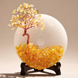 JadeCitrinePeaceDecorOfficeWealth AttractingDecorationLight LuxuryPremiumGrand OpeningHousewarmingGift