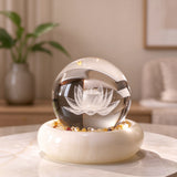 Good Luck K9 Crystal Creative Desktop Decor | Unique Ambience Home Decoration Birthday Gift for Her