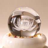 Good Luck K9 Crystal Creative Desktop Decor | Unique Ambience Home Decoration Birthday Gift for Her