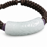 Amethyst Crystal Natural Stone Beaded Pet Collar