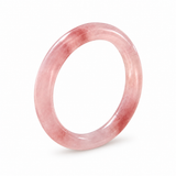 Peach Blossom Quartzite Jade Bangle