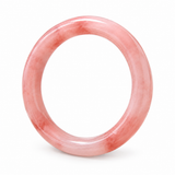 Peach Blossom Quartzite Jade Bangle