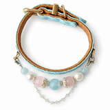 Pearl Tiara Natural Stone Beaded Pet Collar