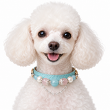 Pearl Tiara Natural Stone Beaded Pet Collar