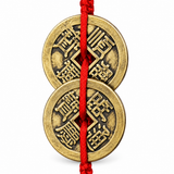 Five Emperors' Coins Pendant — Feng Shui Wealth Amulet Necklace