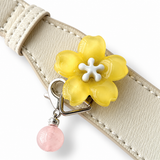 Pink Meadow Blossom Beaded Pet Collar