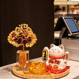 CitrineMoney TreeLucky CatDecorCash RegisterWealth AttractingDecorationBusinessGrand OpeningGift