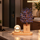 GoldCrystalMoney TreeCustom EngravingCreativeDecorationLiving RoomEntrywayCrystalDecorGrand OpeningGift