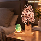 NaturalRose QuartzMoney TreeLoveDecorBedroomLiving RoomDecorationLight LuxuryBirthday Gift
