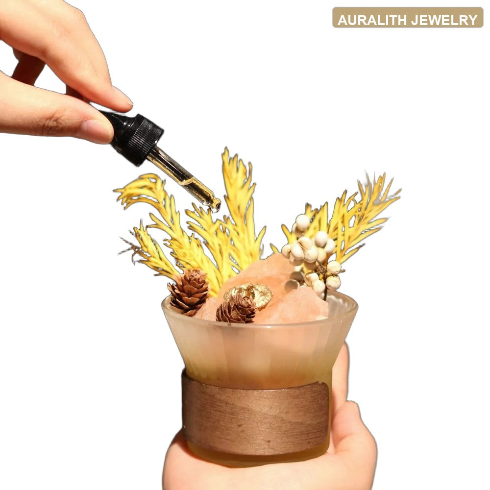 Citrine Diffuser Stone - Office Desk Decor