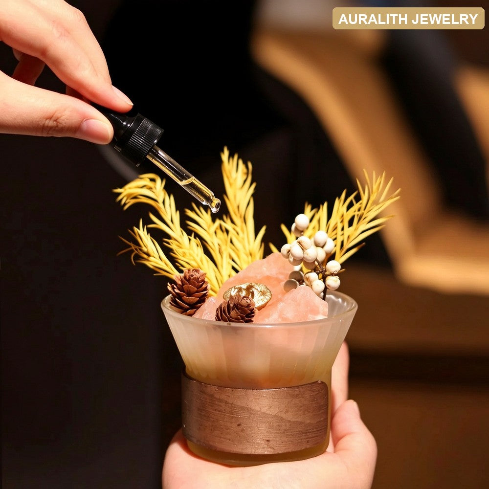 NaturalCitrineOfficeDesktopWealth AttractingDecorEssential Oil DiffuserLiving RoomDecoration