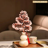 GourdRose QuartzMoney TreeLiving RoomEntrywayLight LuxuryHome DecorOfficeWealth AttractingDecorHousewarmingGift