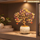 NaturalAmethystMoney TreeEntrywayWealth AttractingDecorOfficeDecorationBirthday Gift