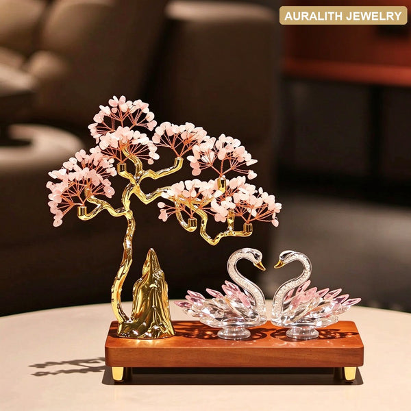 Wealth AttractingCitrineMoney TreeDesktopDecorLight LuxuryPremiumLiving RoomCabinetHome DecorHousewarming