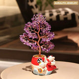 AmethystMoney TreeTV StandDecorationDecorLiving Room2026 New ArrivalLight LuxuryPremiumHousewarmingGrand OpeningGift
