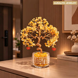 NaturalCitrineMoney TreeLuxuryLiving RoomEntrywayHome DecorWealth AttractingHome BlessingDecorGift