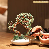 NaturalGreen QuartzMoney TreeLiving RoomEntrywayWealth AttractingDecorCreativeDecorationGrand OpeningGift
