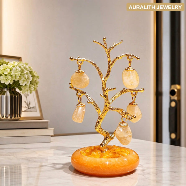 NaturalJadeCrystalMoney TreeLiving RoomCabinetEntrywayWealth AttractingDecorPremiumDecorationGrand OpeningHousewarmingGift