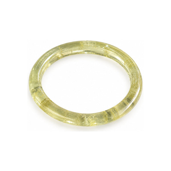 Golden Clarity Citrine Bangle | Natural Crystal Bracelet | Auralith