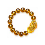 Golden Fortune Pixiu Citrine Bracelet
