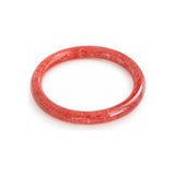 Rosy Glow Strawberry Quartz Bangle Bracelet