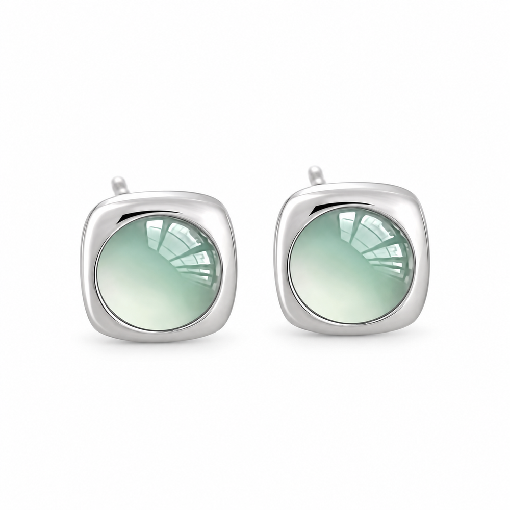 Sand Gold Enamel Dragon Earrings — Fortune & Power