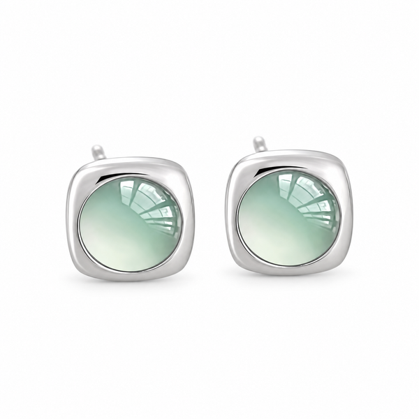 Sand Gold Enamel Dragon Earrings — Fortune & Power