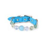Cherry Blossom Natural Stone Beaded Pet Collar