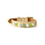 Pearl Orchard Naturstein-Halsband mit Perlen für Haustiere