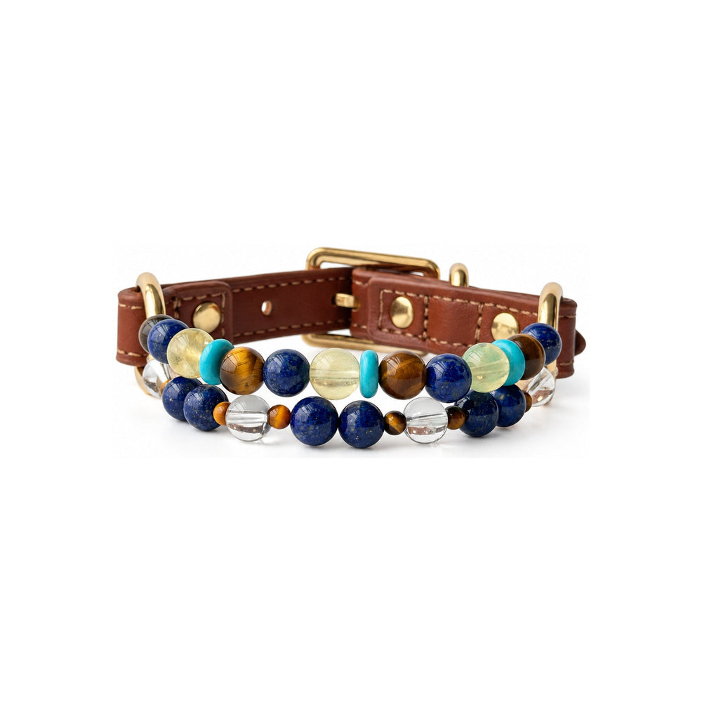 Blue Horizon Arc Perlen-Halsband für Haustiere