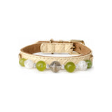 Perlen-Halsband „Green Orchard“ für Haustiere