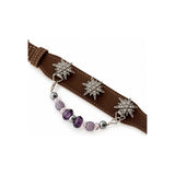 Violet Starlight Perlen-Halsband für Haustiere