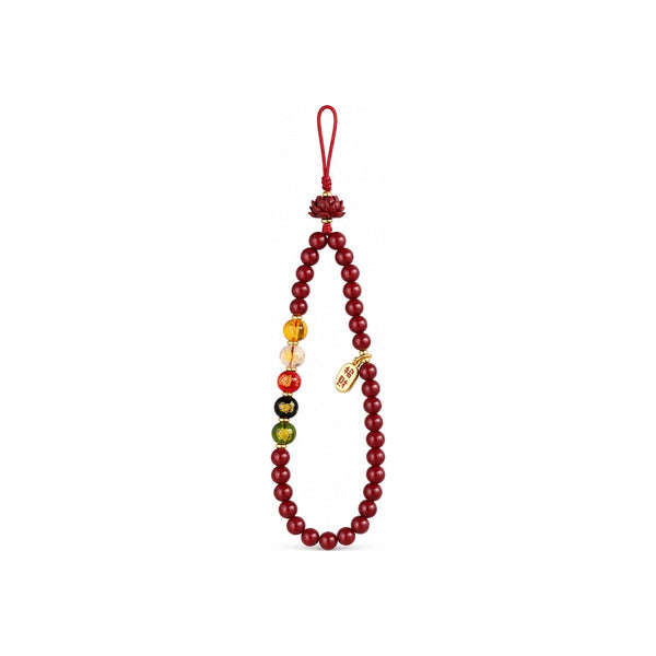 Beaded Symbol Phone and Bag Charms