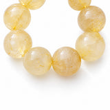 Golden Bead Loop Phone Charm