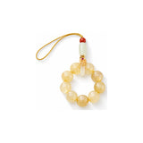 Golden Bead Loop Phone Charm