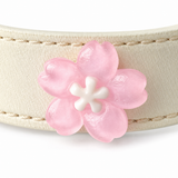 Rose Snow Blossom Beaded Pet Collar
