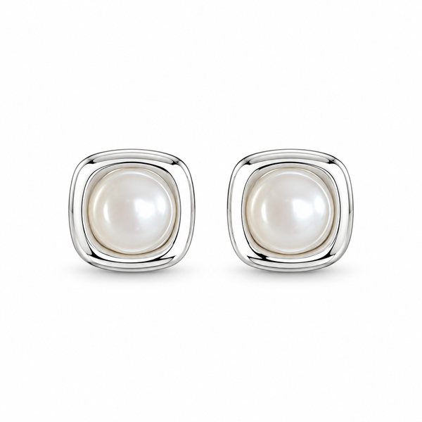 Rose Gold Twisted Hoop Earrings — Modern Classic